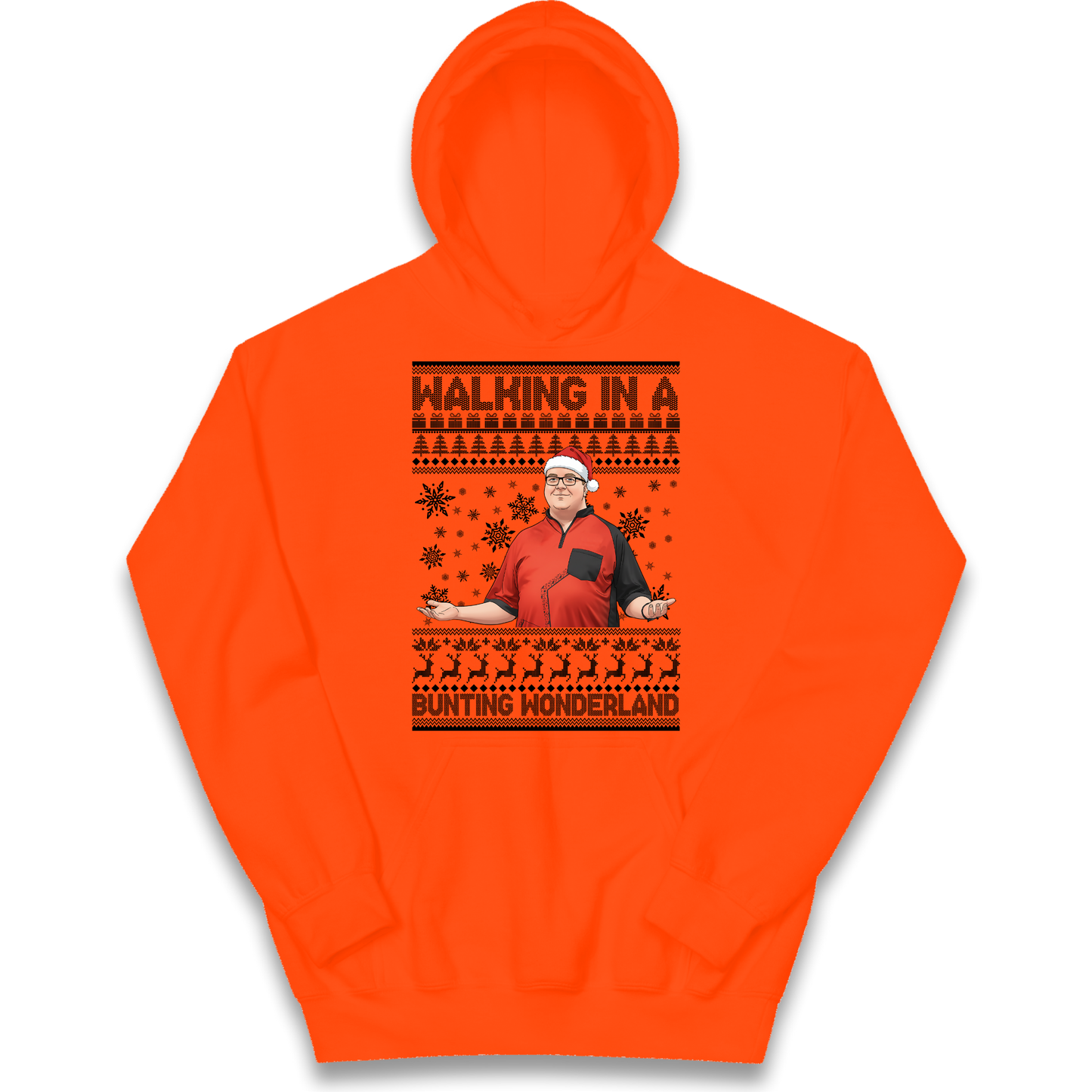 Bunting Wonderland Kids Hoodie