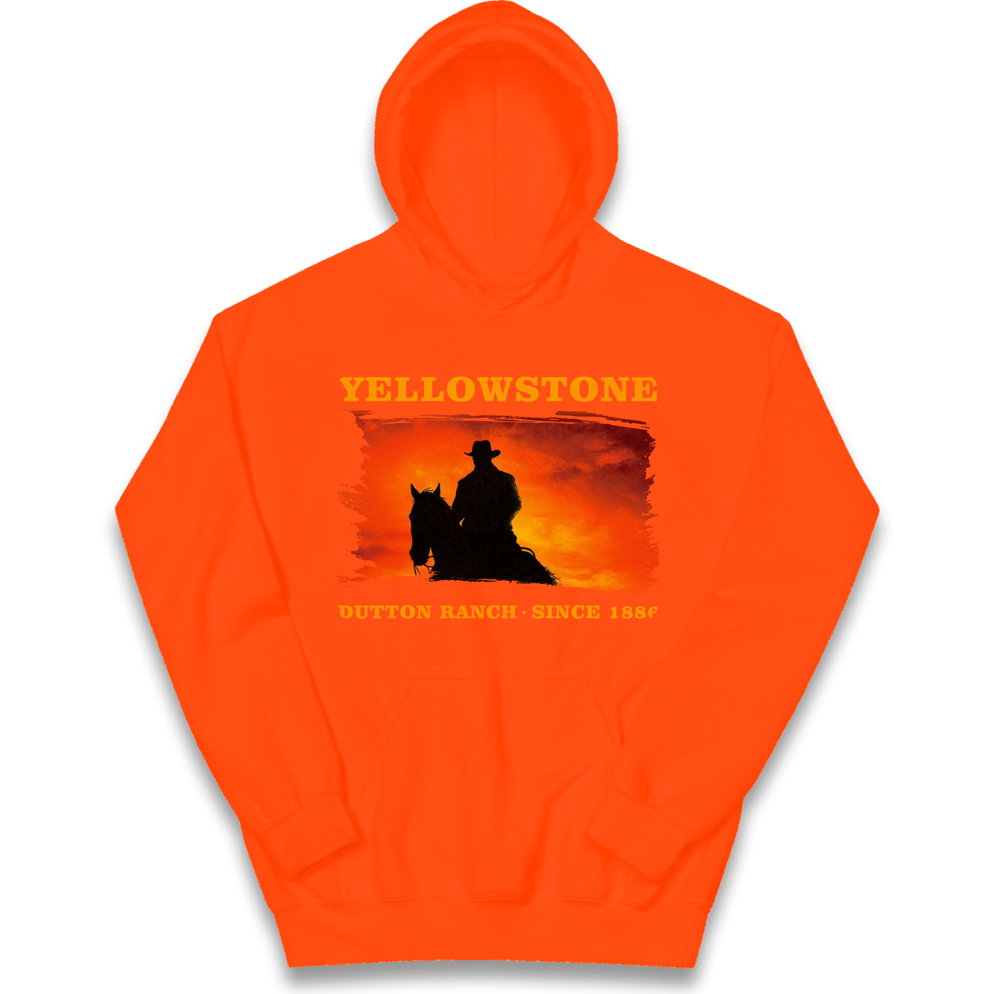 Yellowstone Dutton Ranch Since 1886 kids hoodie