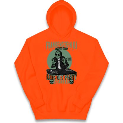 Frankenstein DJ kids hoodie