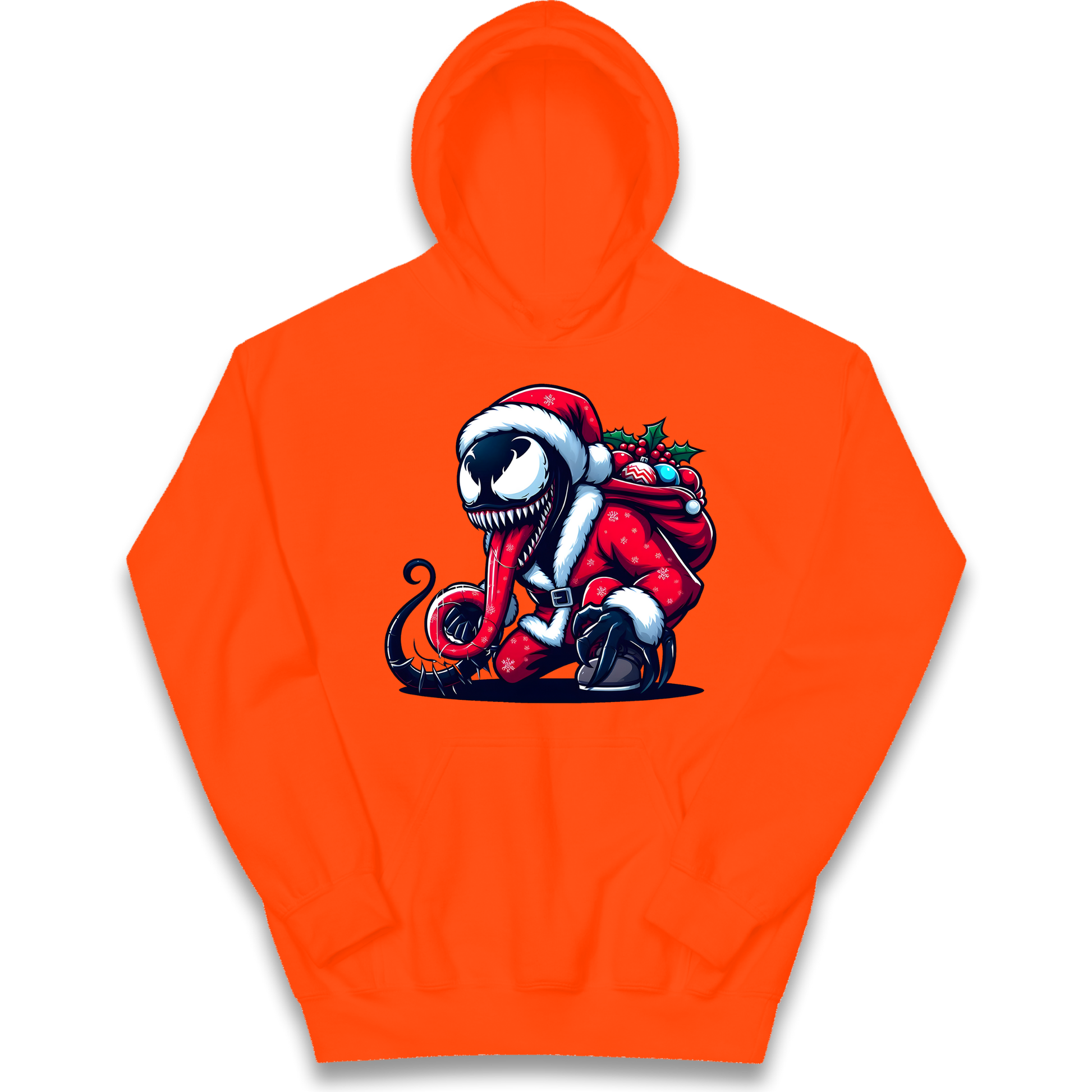 Venom Santa kids hoodie