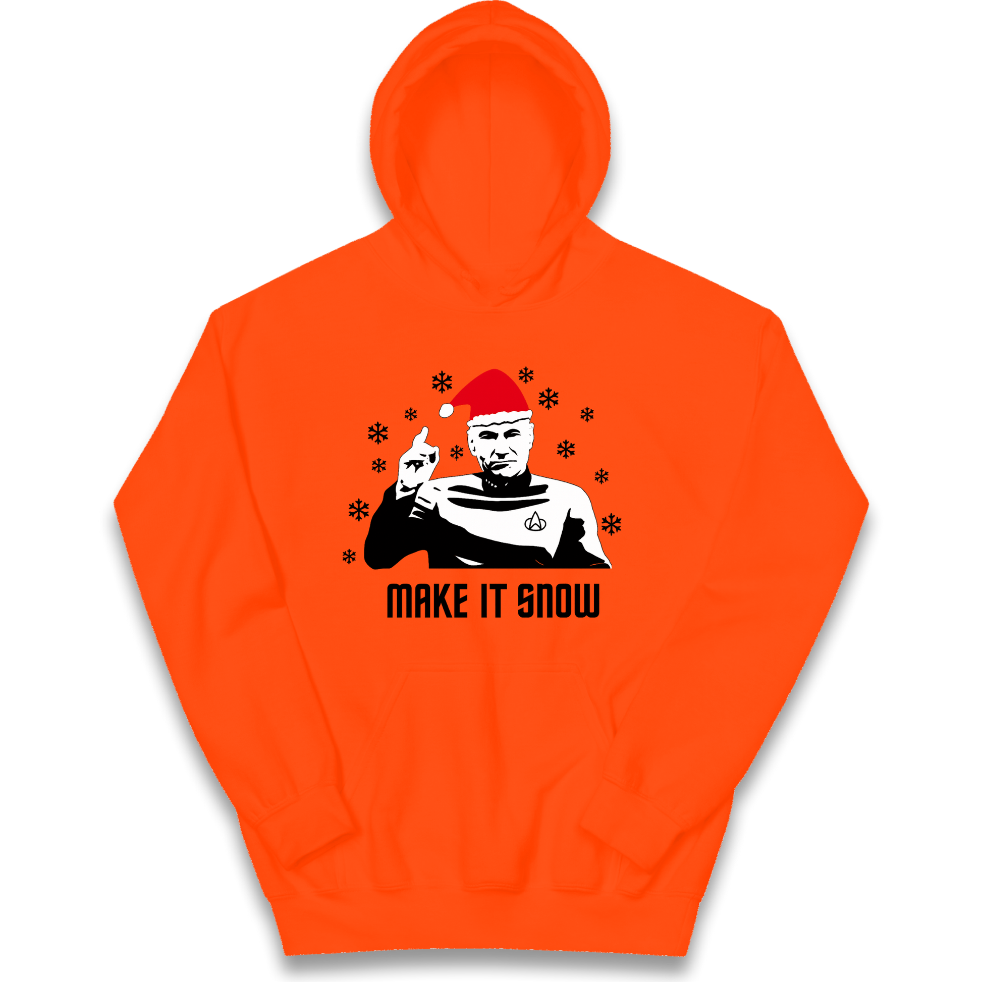 Make It Snow kids hoodie
