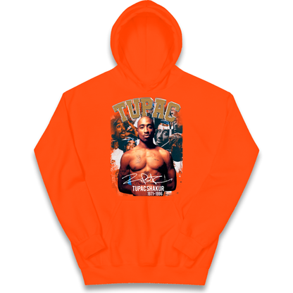 Tupac Shakur 1971 1996 kids hoodie