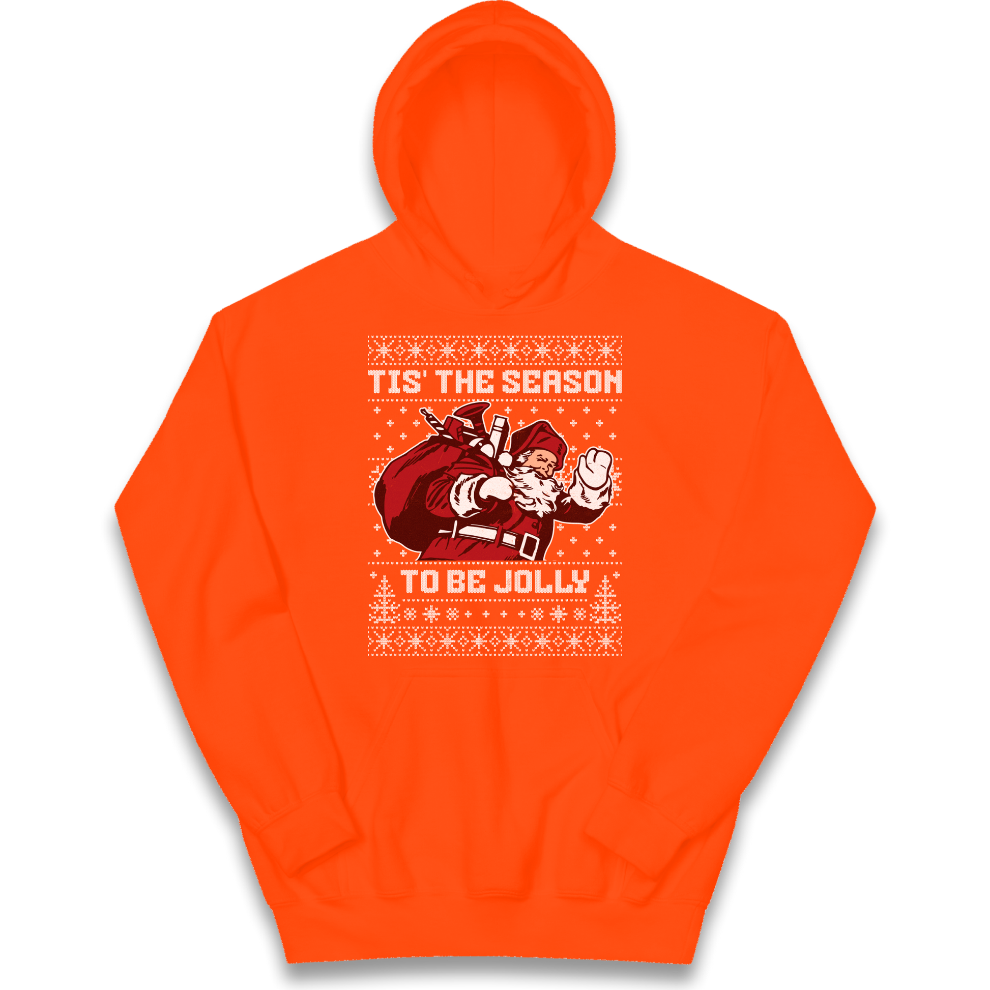 Tis The Season To Be Jolly Christmas kids hoodie