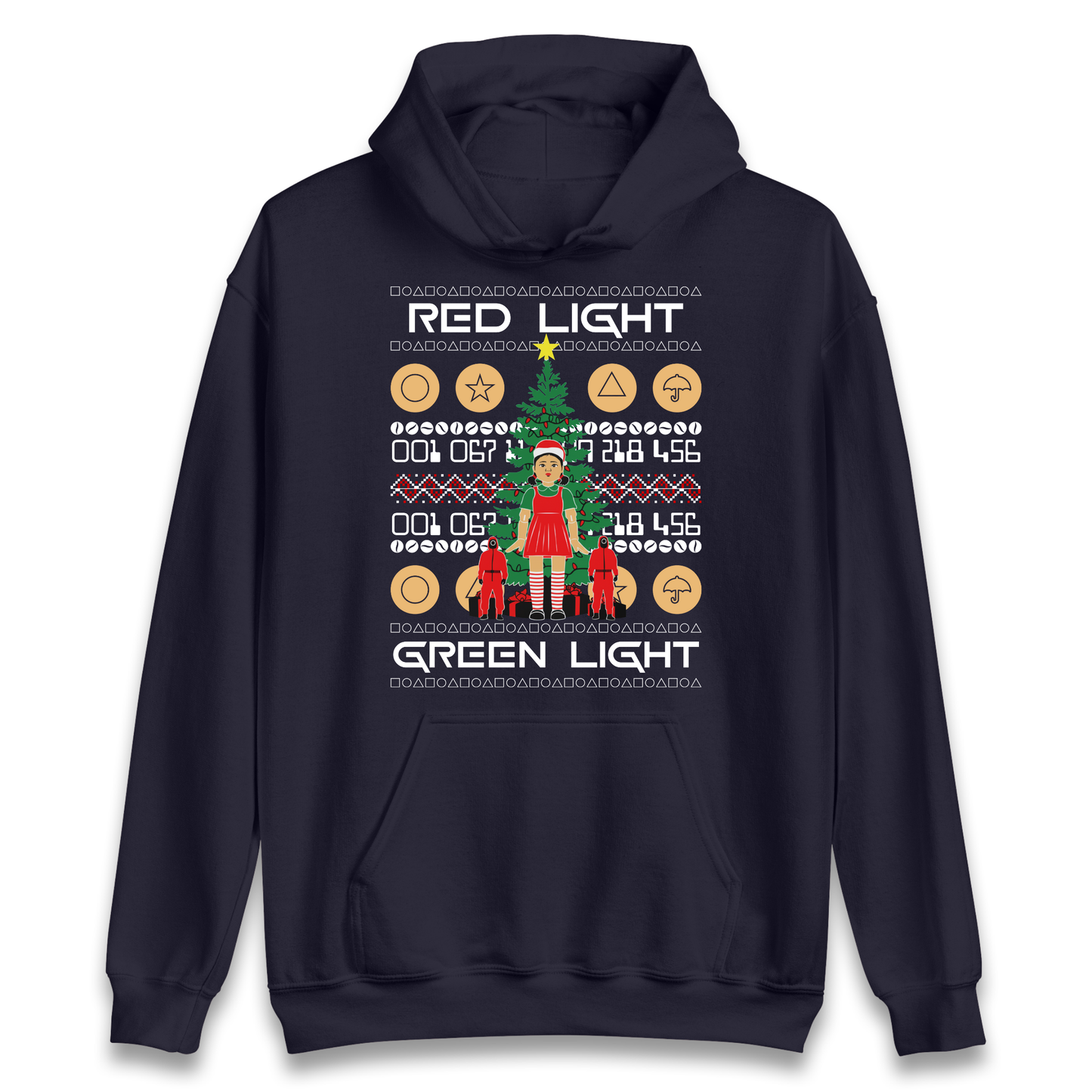 Squid Game Christmas Hoodie