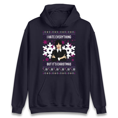 Wednesday addams Christmas Hoodie