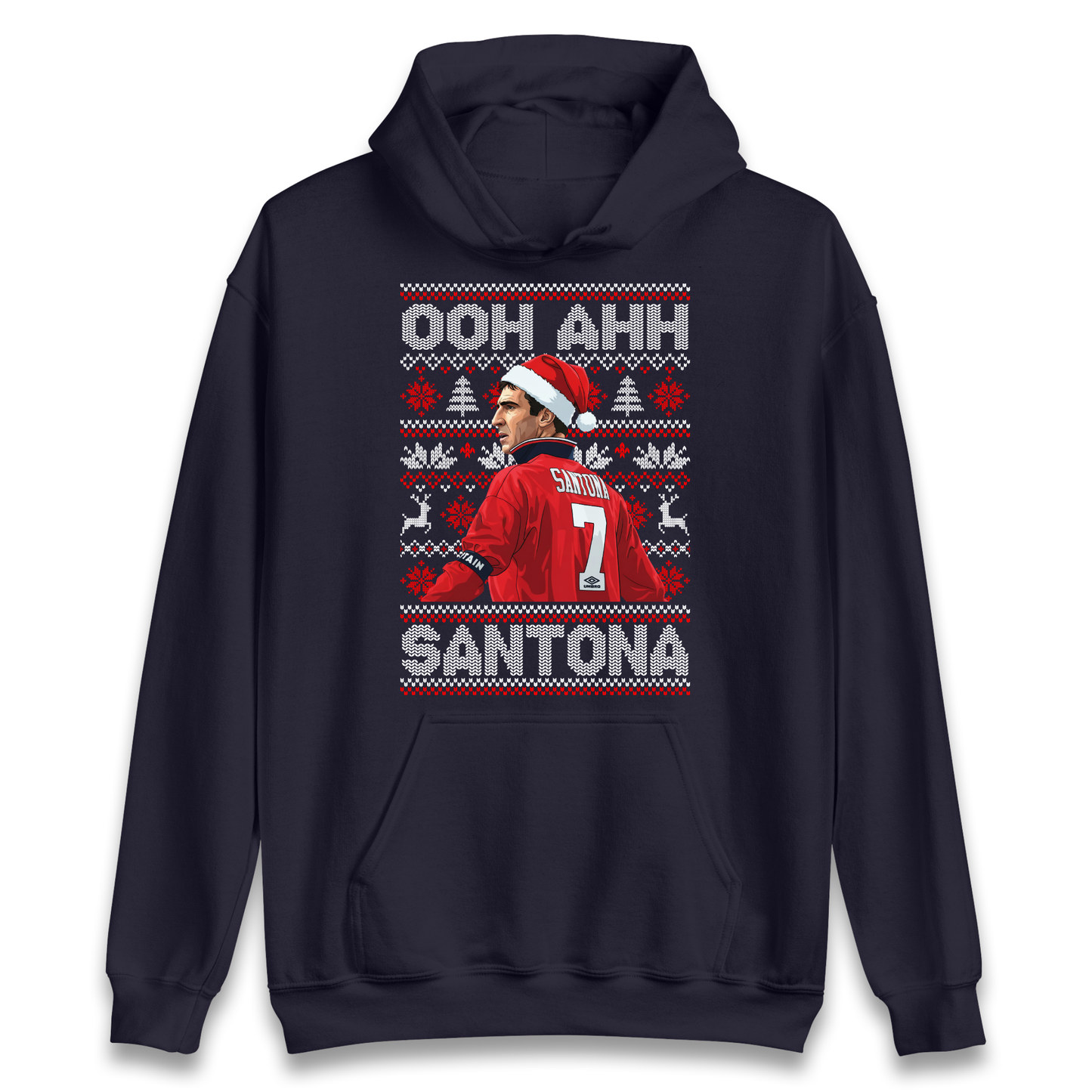M'nchester United Christmas Hoodie