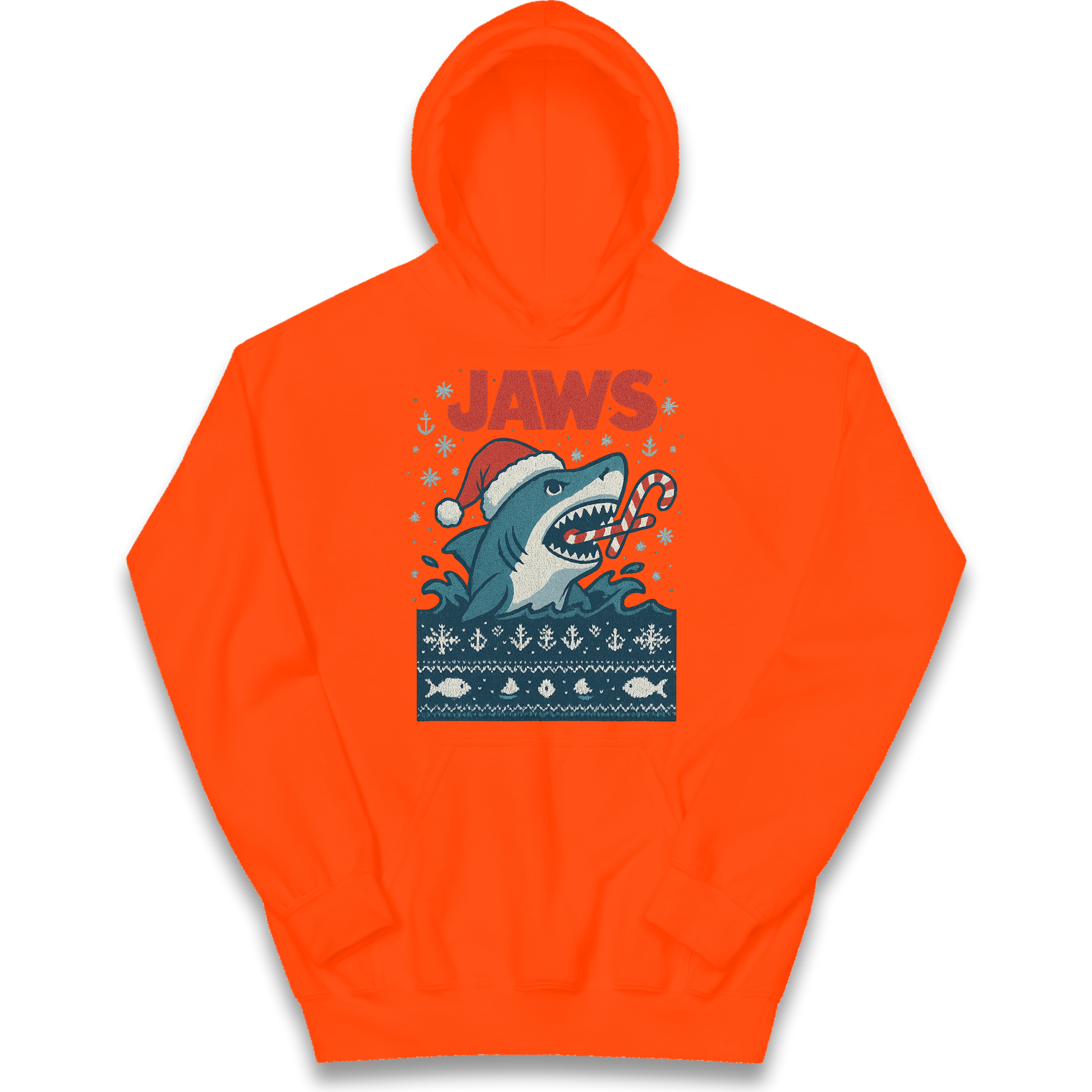 Jaws Christmas kids hoodie