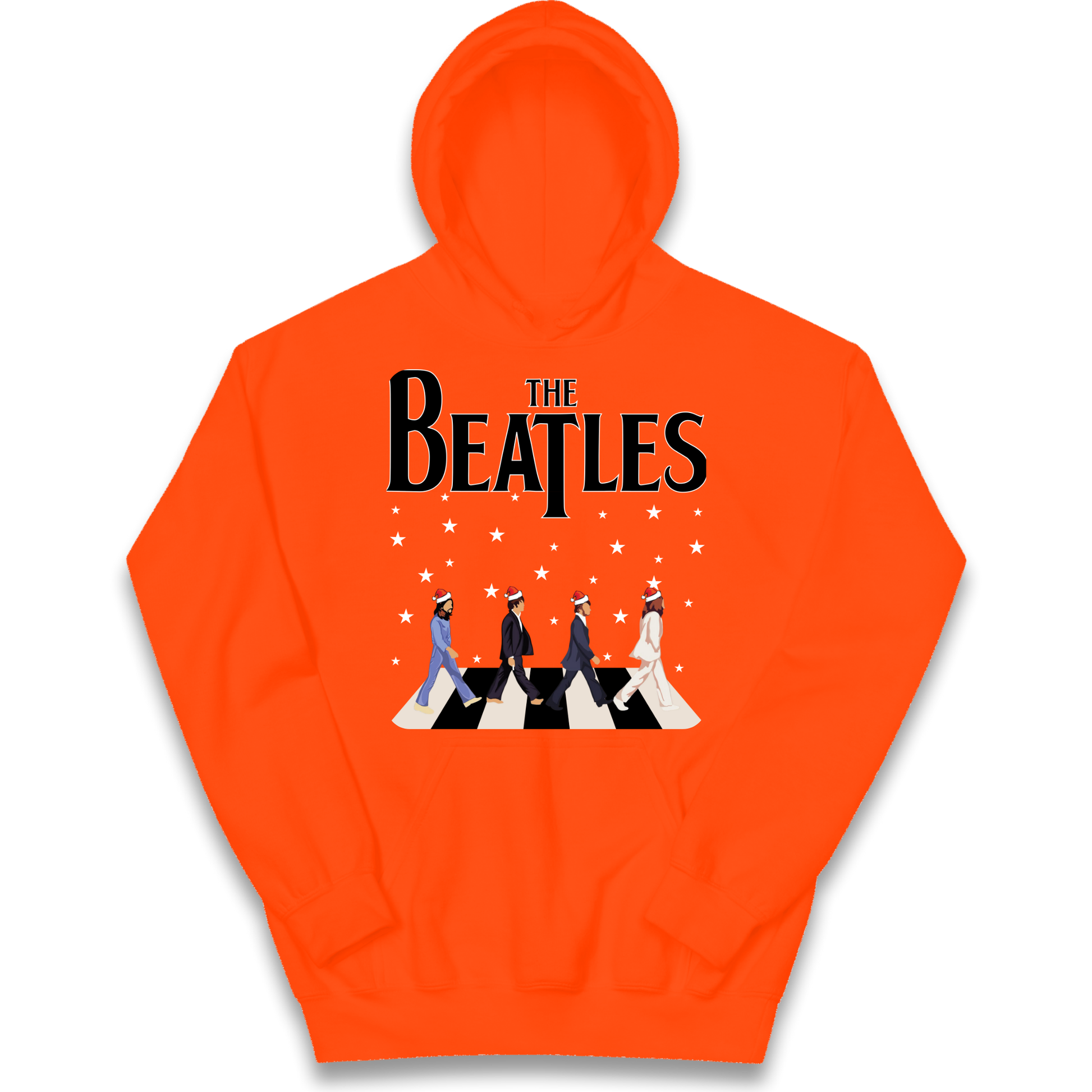 The Beatles Abbey Road Christmas kids hoodie