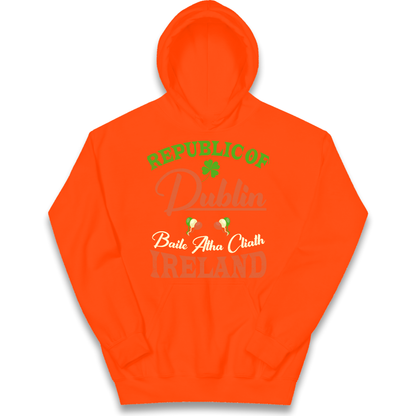 Dublin Ireland kids hoodie