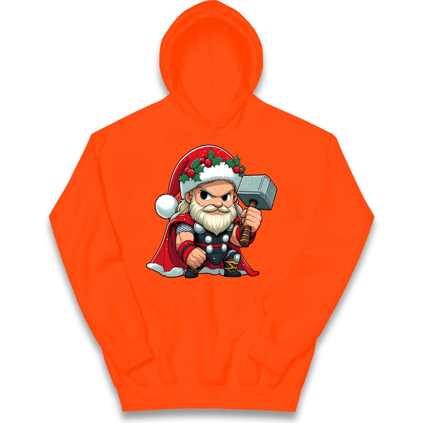 Thor Santa kids hoodie