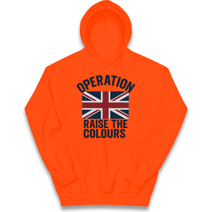Operation Raise The Colours kids hoodie