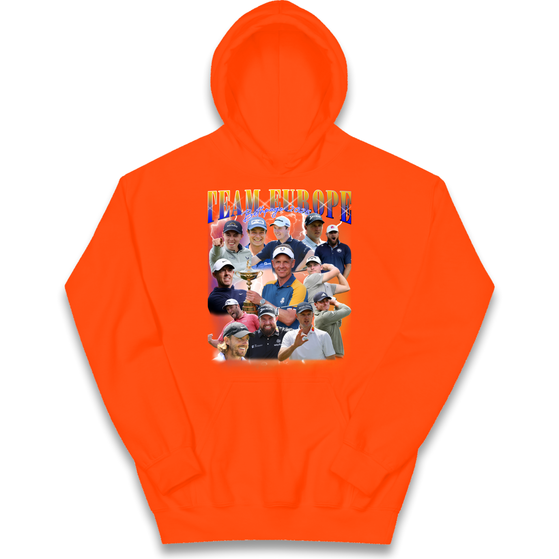 Ryder Cup 2025 Team Europe kids hoodie