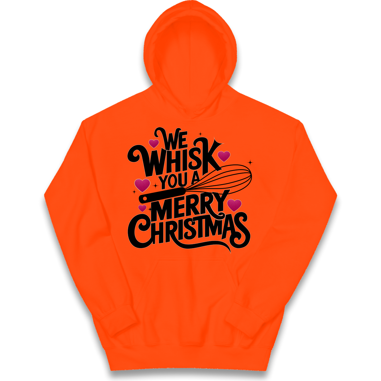 We Whisk You a Merry Christmas kids hoodie