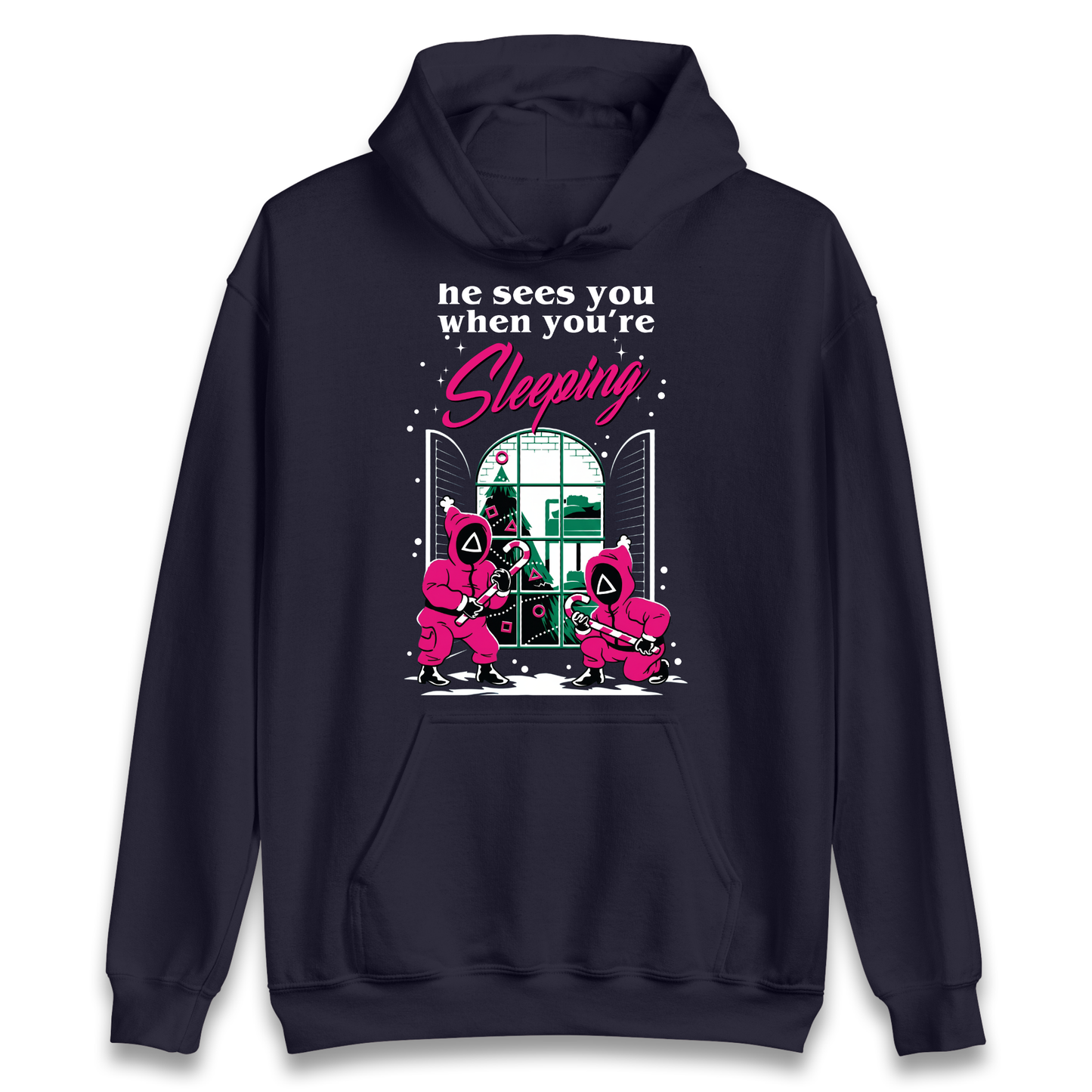 Squid Games Xmas Hoodie