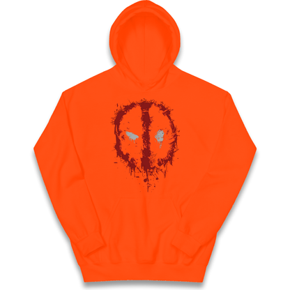 Marvel Deadpool Splatter Icon kids hoodie
