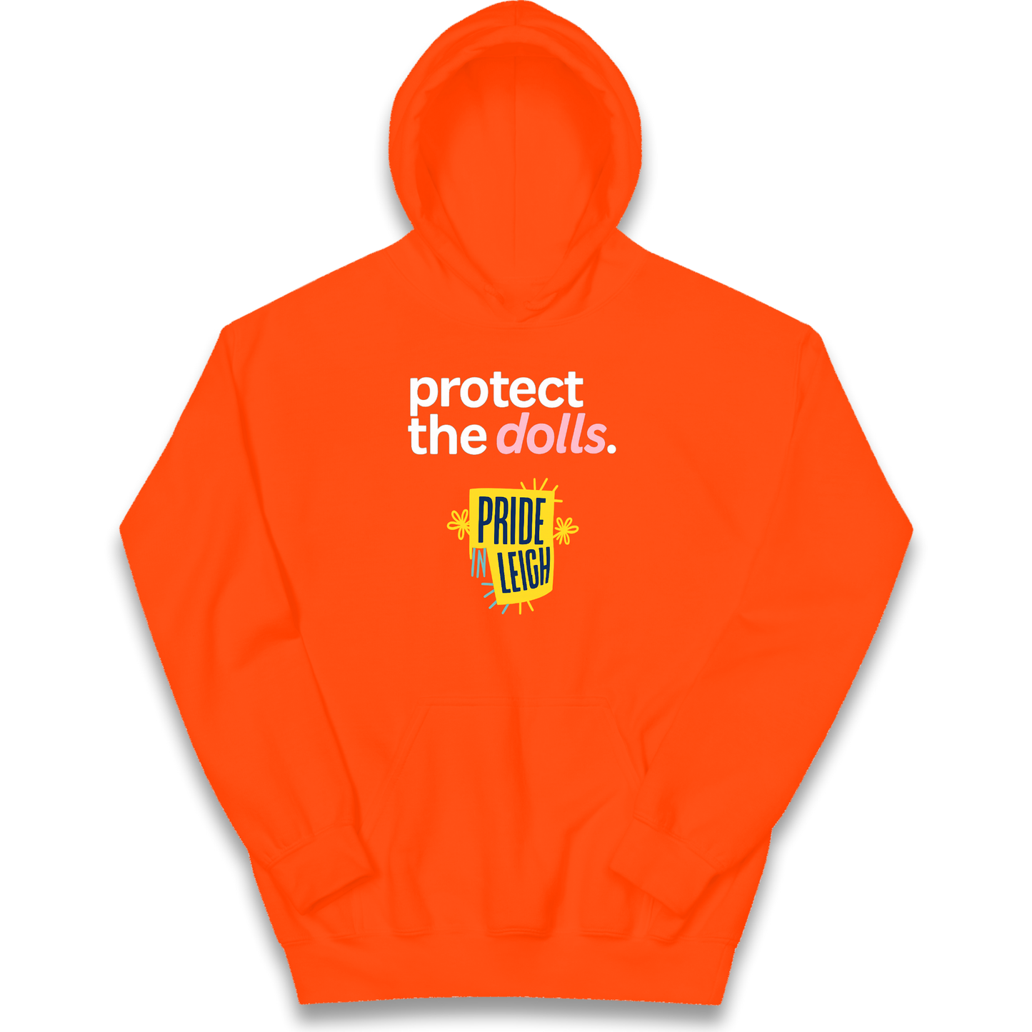 Protect The Dolls Slogan kids hoodie