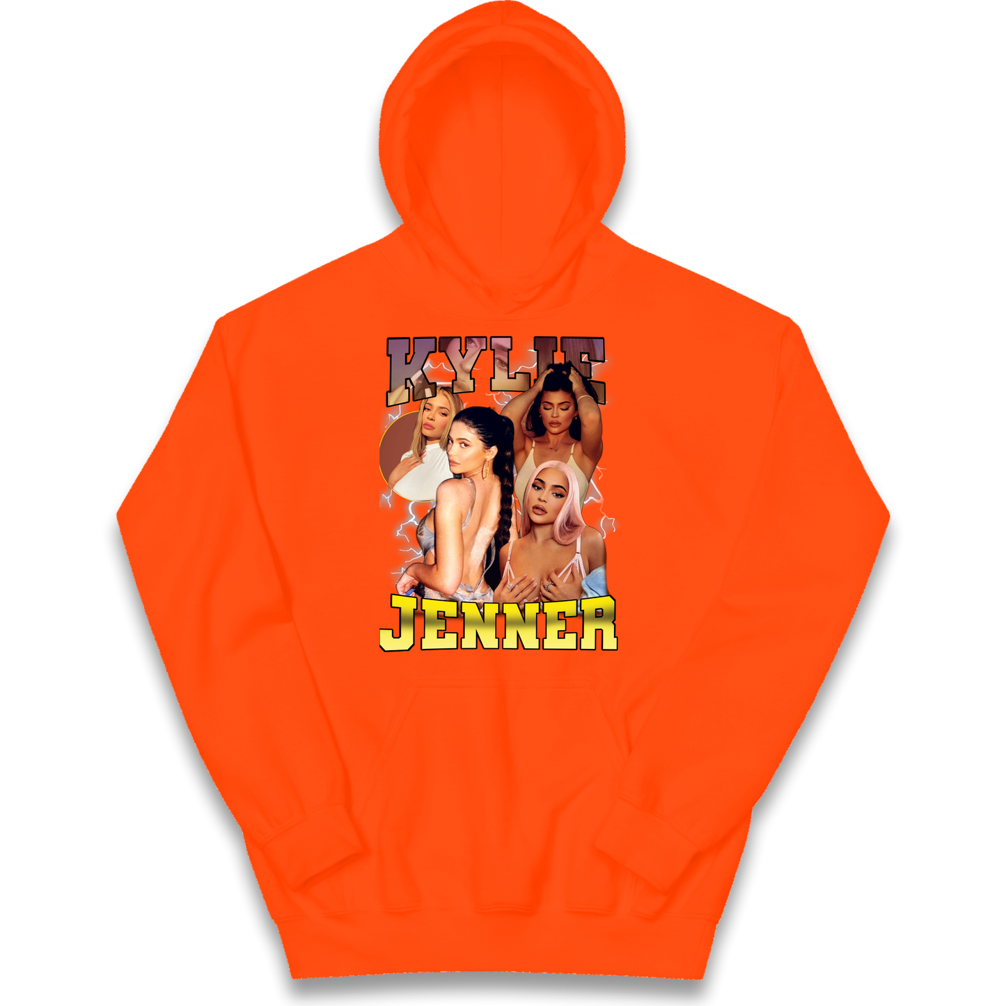 Kylie Jenner Pink Lips kids hoodie