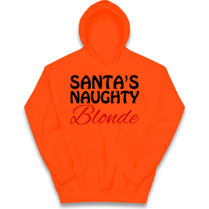 Naughty Blonde Kids Hoodie