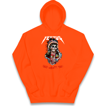 Yeezus God Wants You kids hoodie
