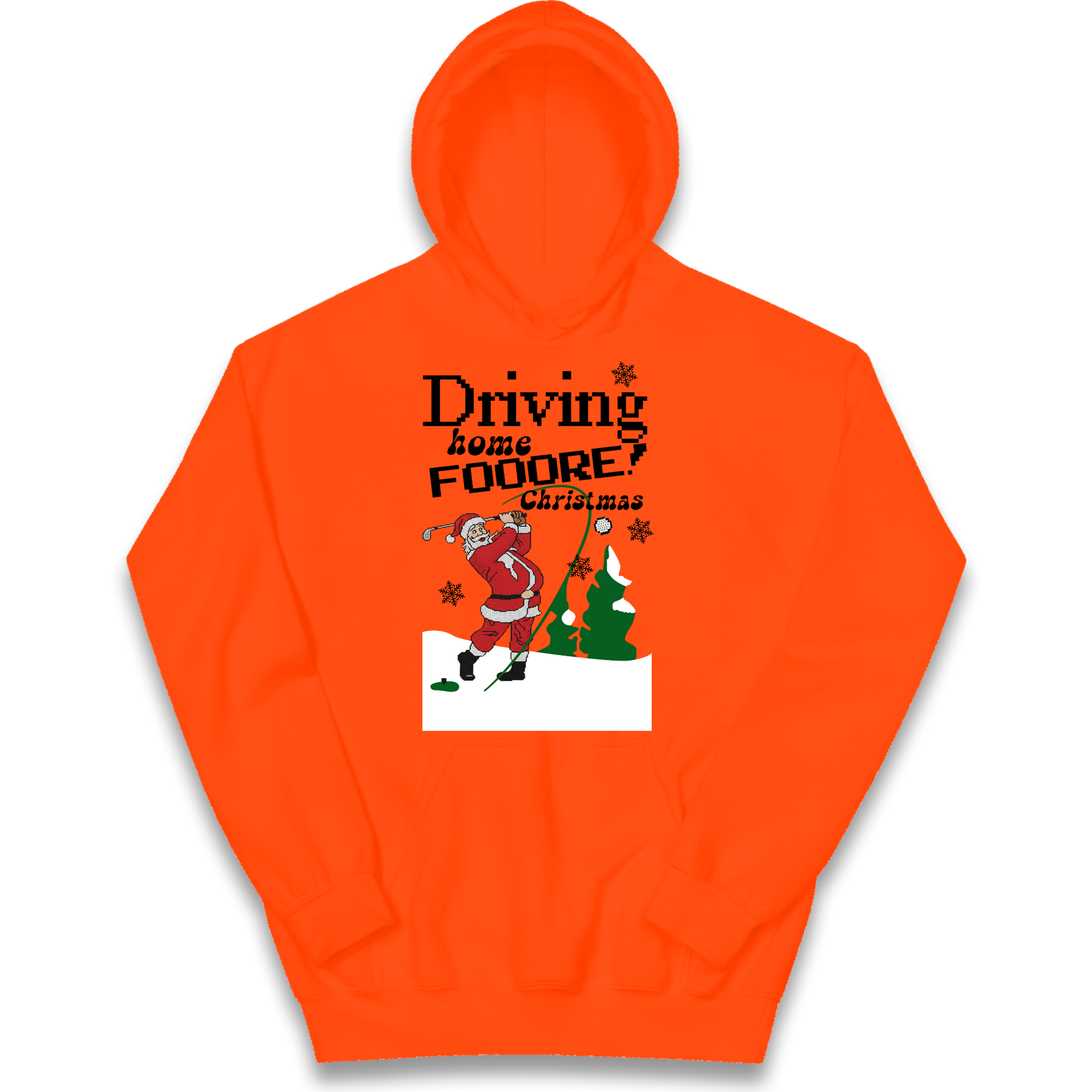 Christmas Golf Hoodie