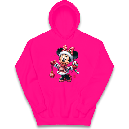 Mini Mouse Christmas kids hoodie