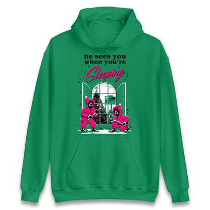 Squid Games Xmas Hoodie