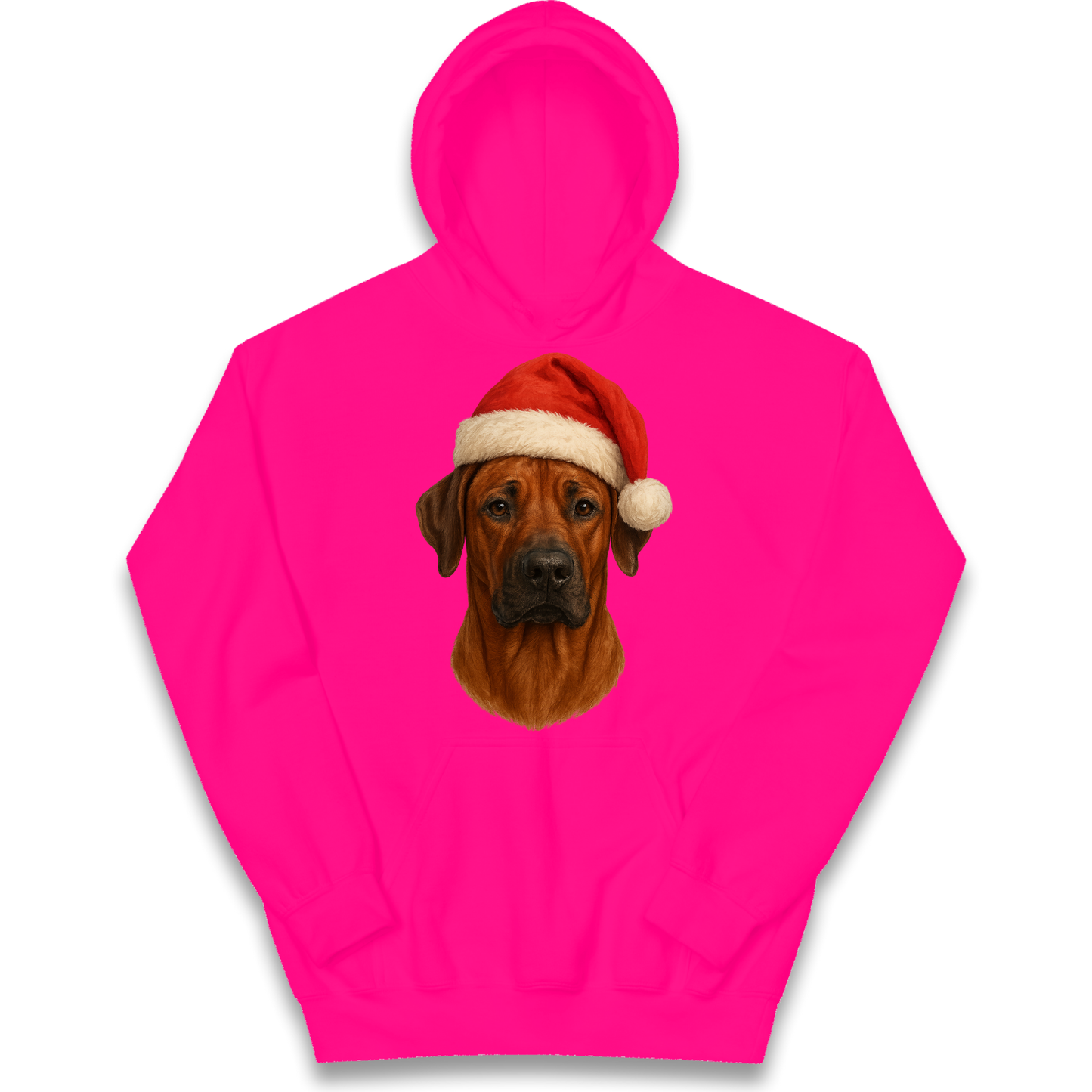 Rhodesian Ridgeback Christmas Kids Hoodie