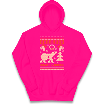 Bear Hugs Holiday Cheer kids hoodie