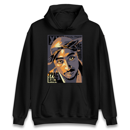 2 Pac Back Hoodie