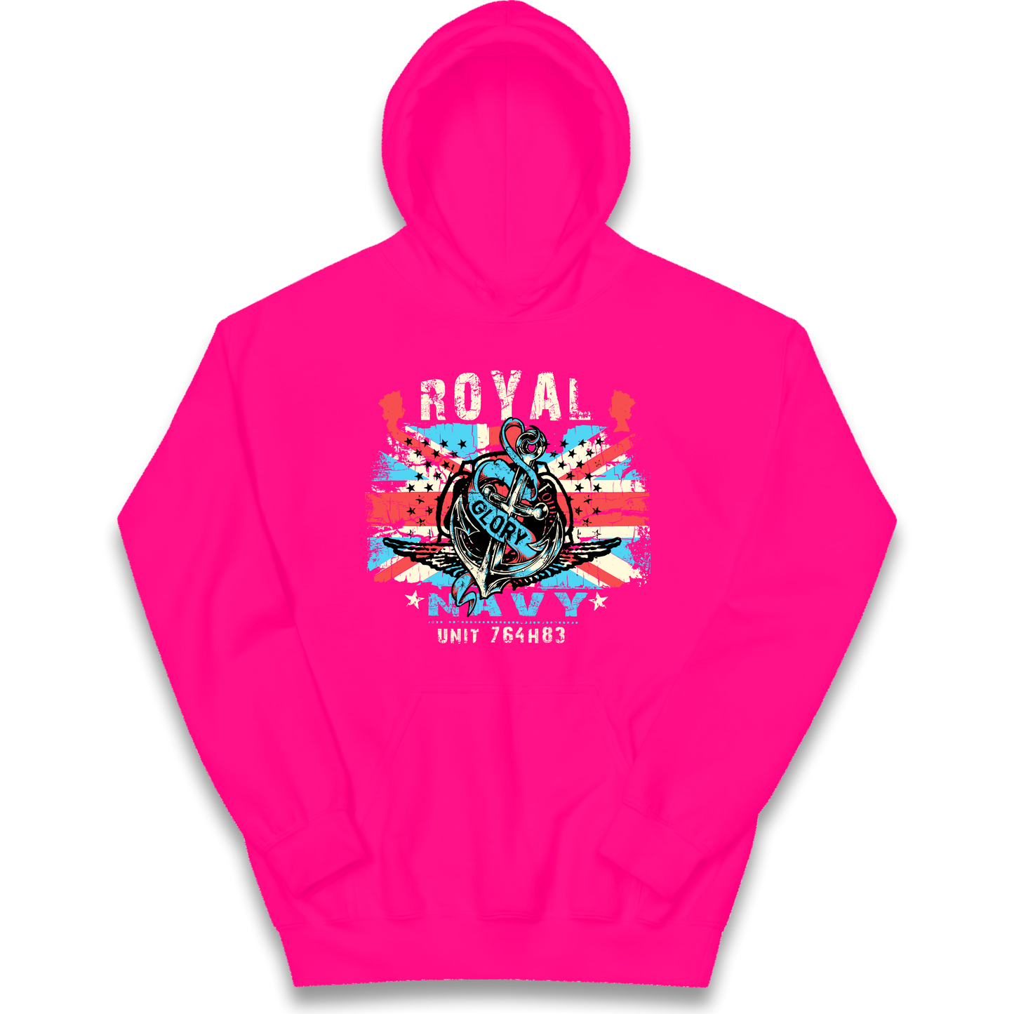 Royal Navy Glory Unit 764H83 kids hoodie