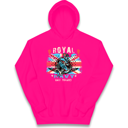 Royal Navy Glory Unit 764H83 kids hoodie
