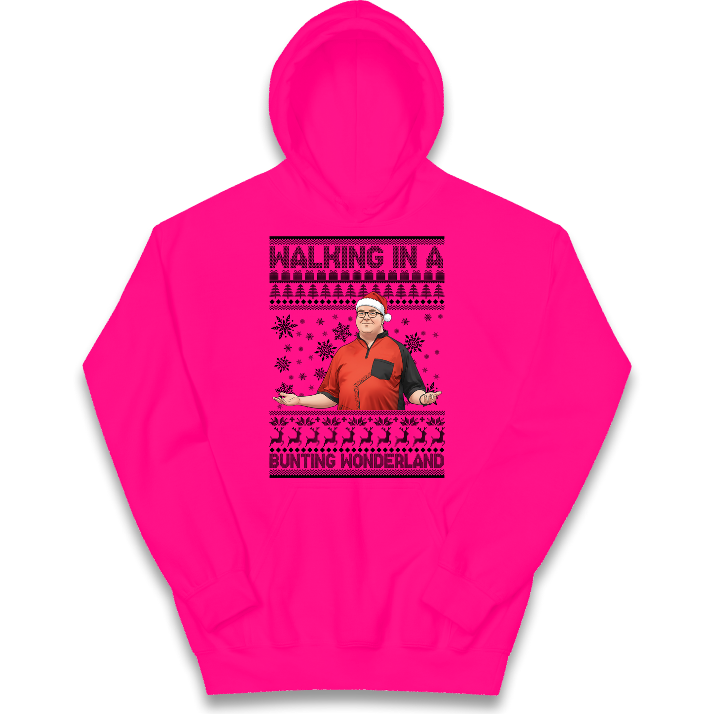 Bunting Wonderland Kids Hoodie