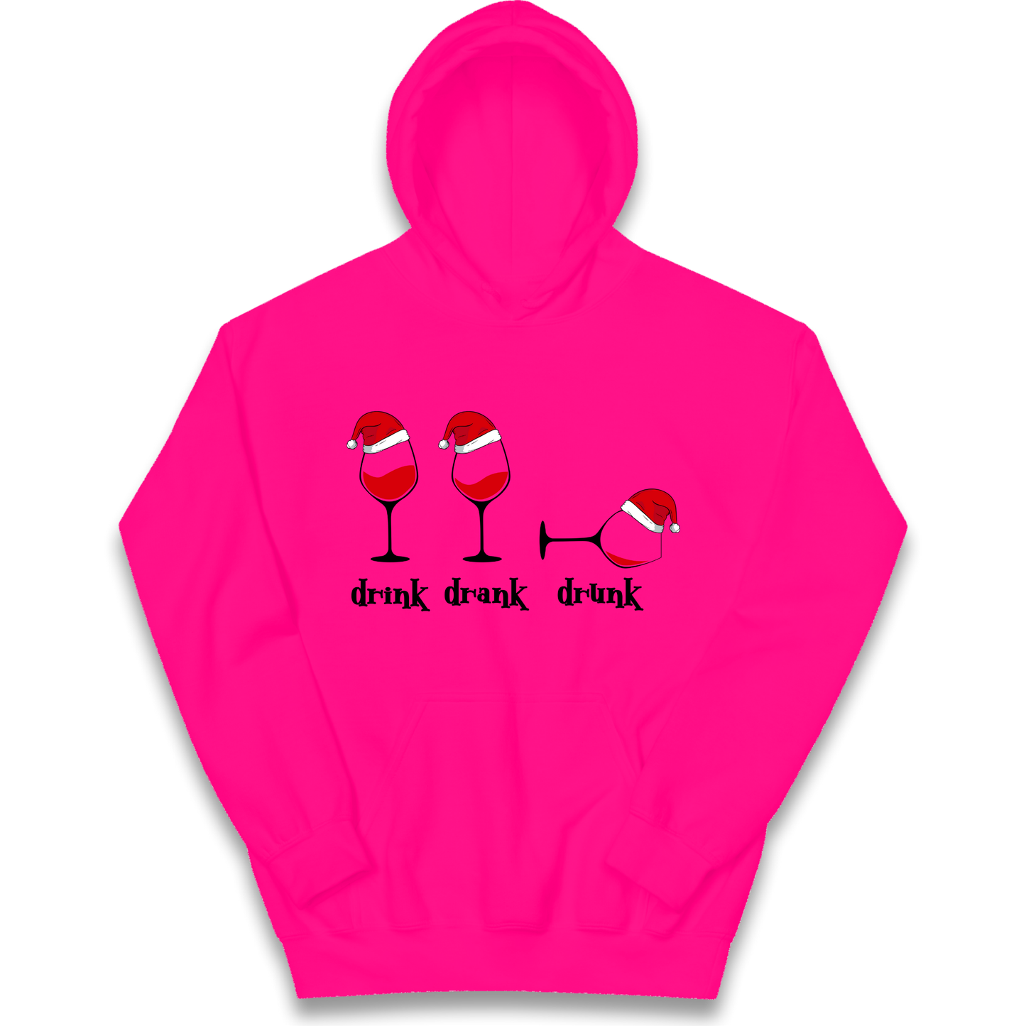 Drink Drank Drunk Kids Hoodie