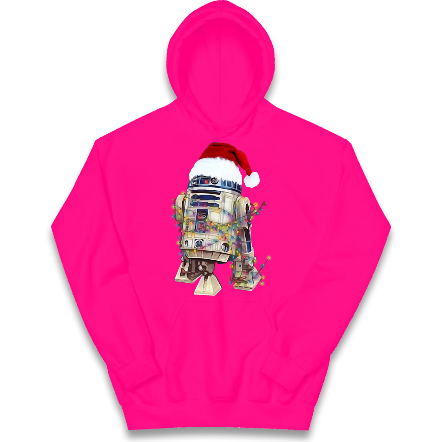 R2D2 Christmas Santa Christmas kids hoodie