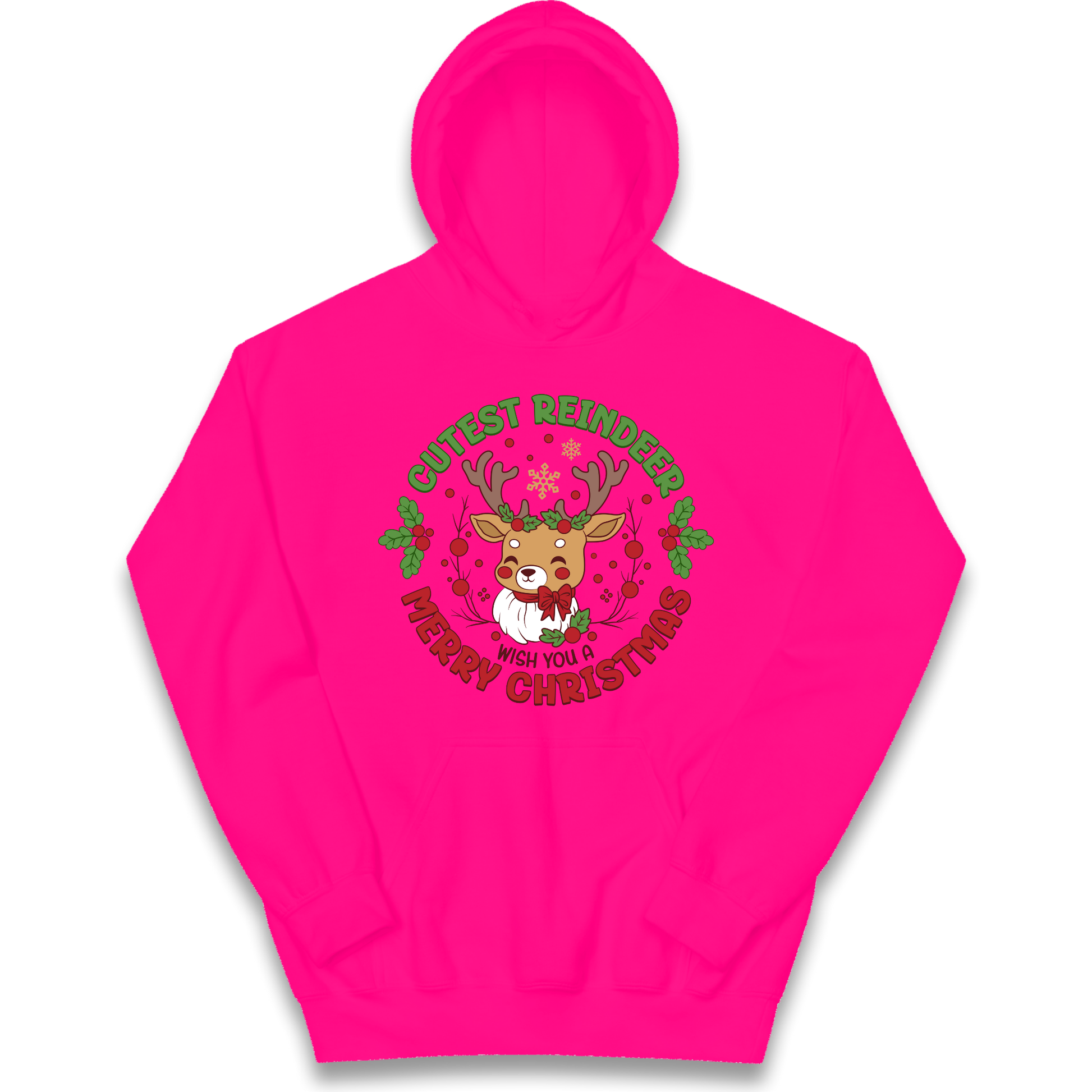 Cutest Reindeer kids hoodie