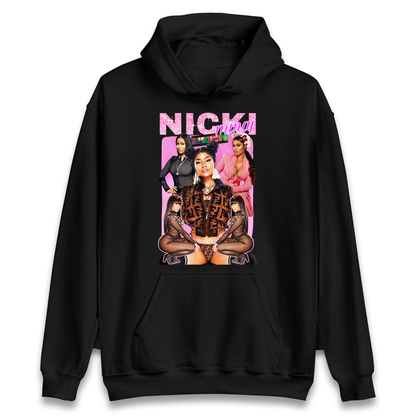 Nicki Minaj Pink Sparkle Bootleg Hoodie