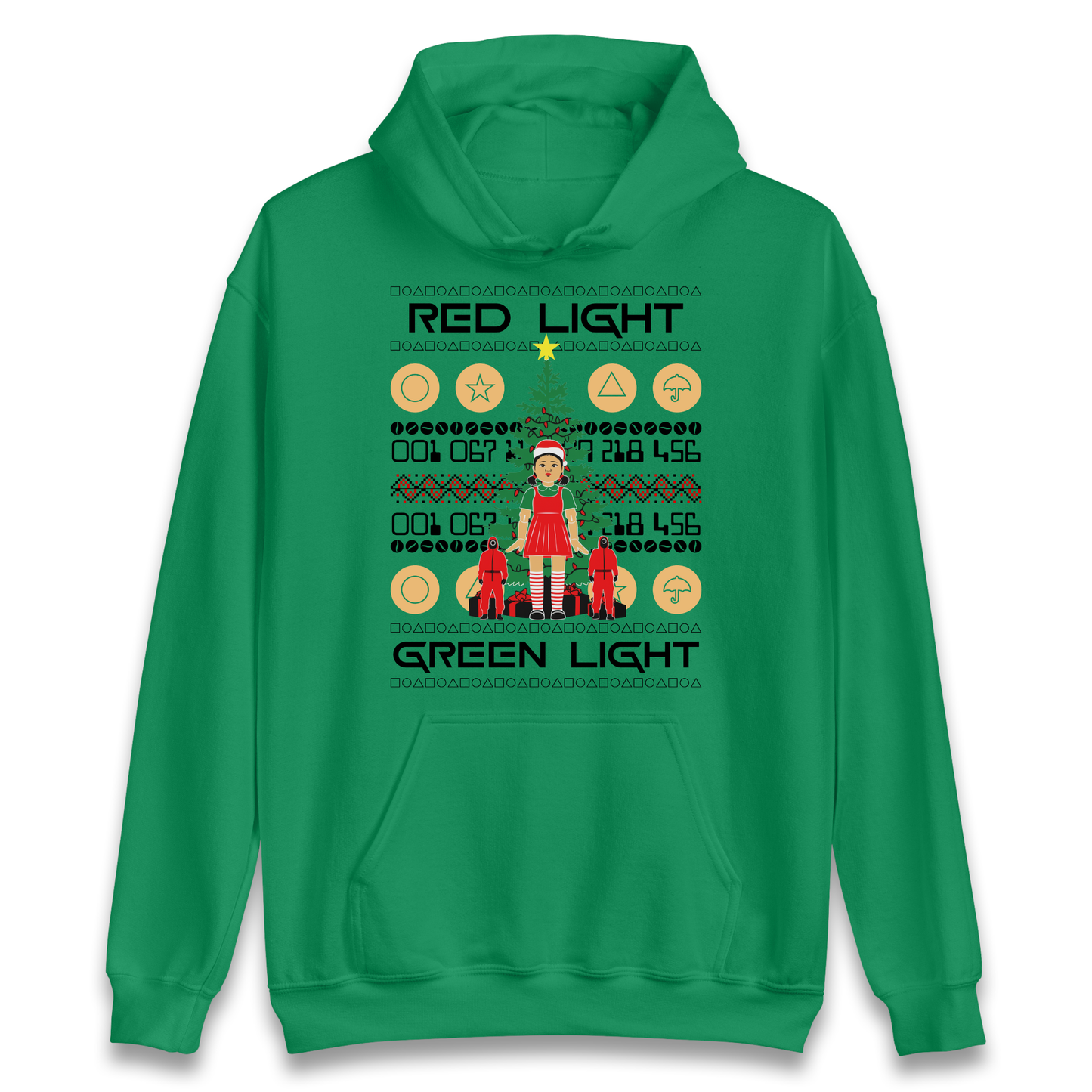 Squid Game Christmas Hoodie