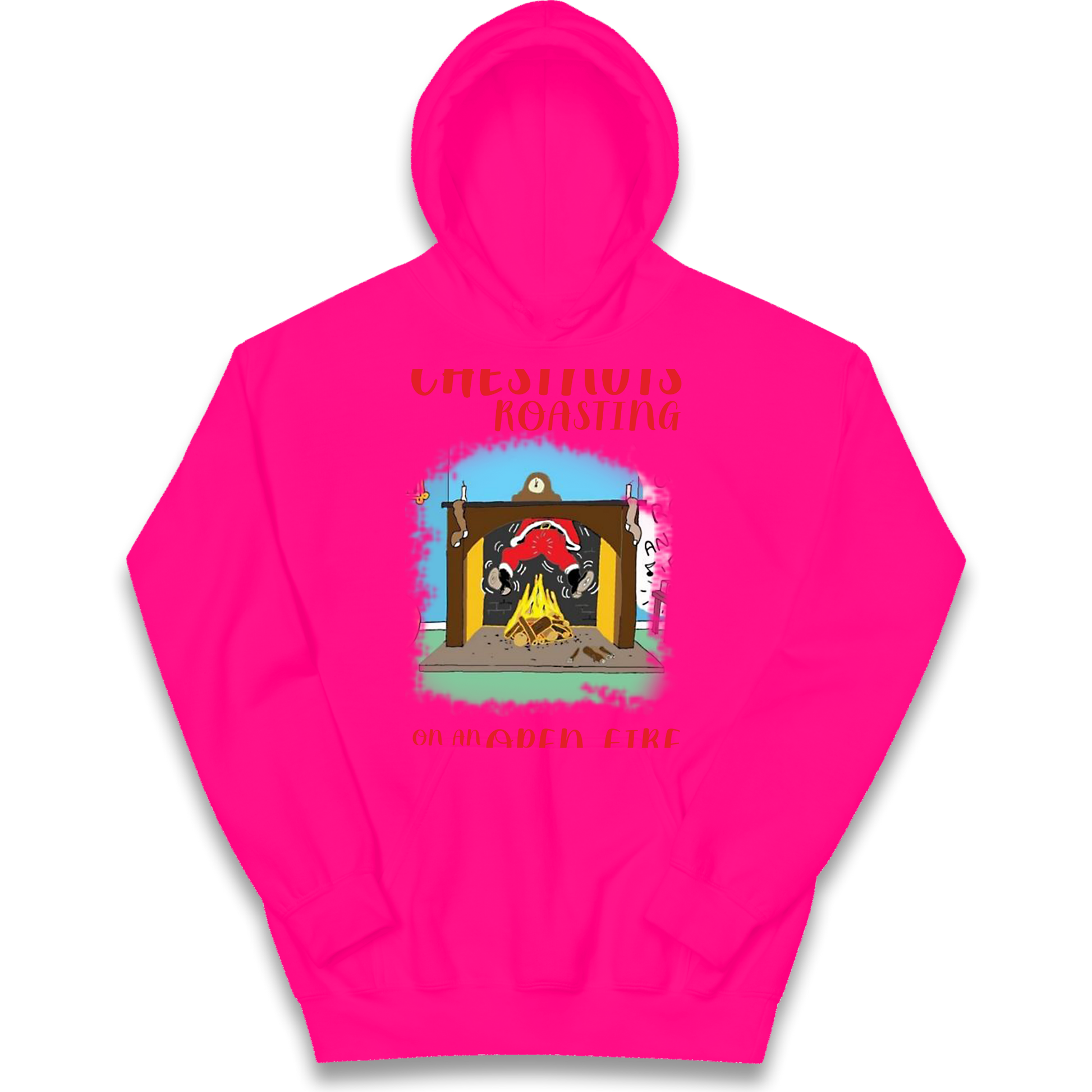 Chestnuts Roasting On An Open Fire Christmas kids hoodie