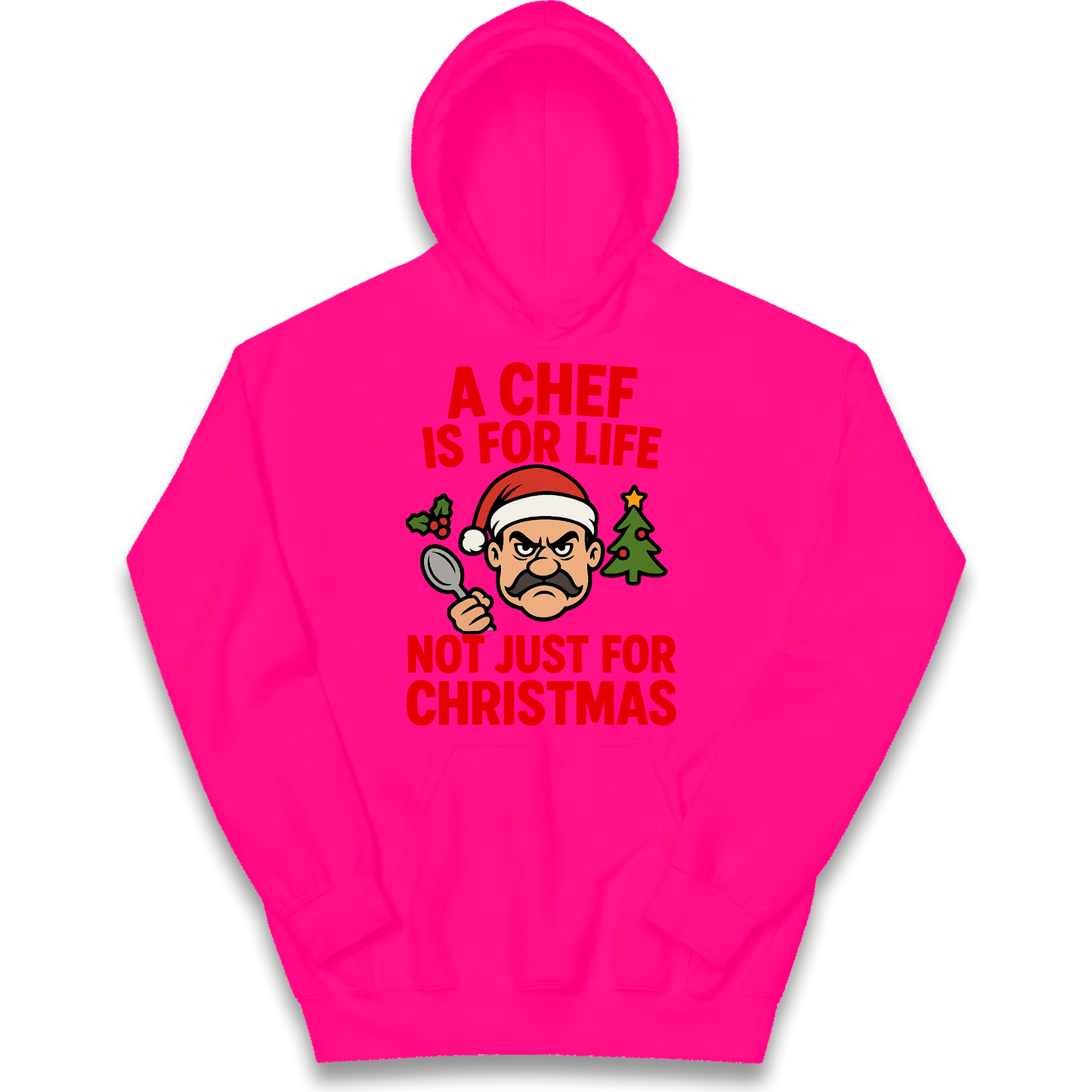 Chef Christmas Kids Hoodie