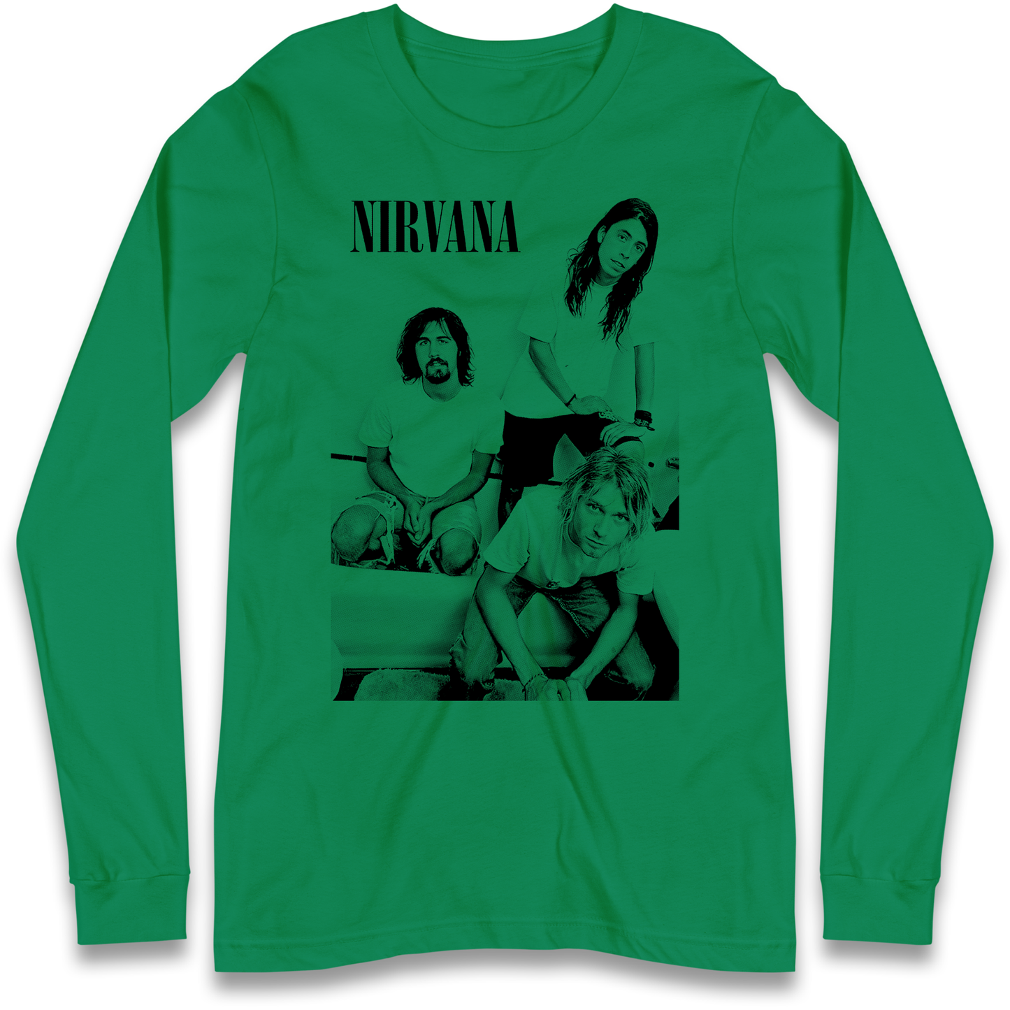 Nirvana Band Longsleeve T Shirt