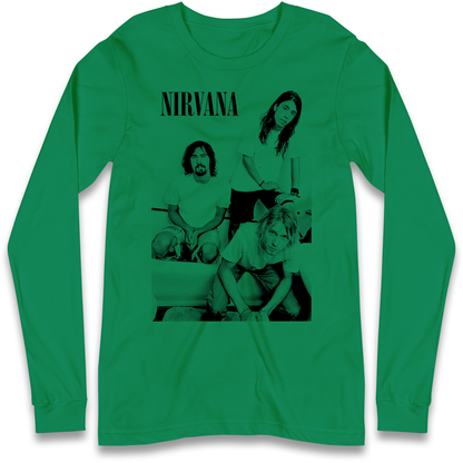 Nirvana Band Longsleeve T Shirt