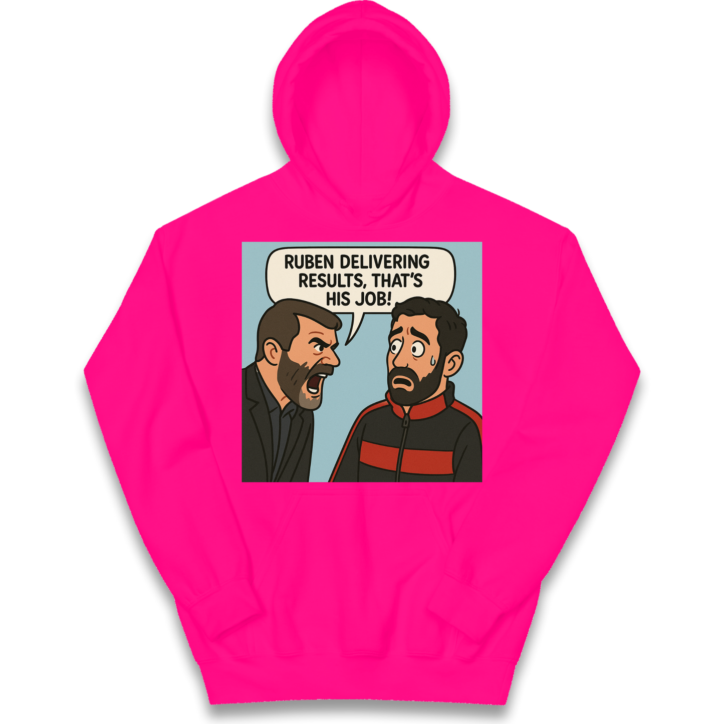 Ruben Delivering Results That's His Job kids hoodie