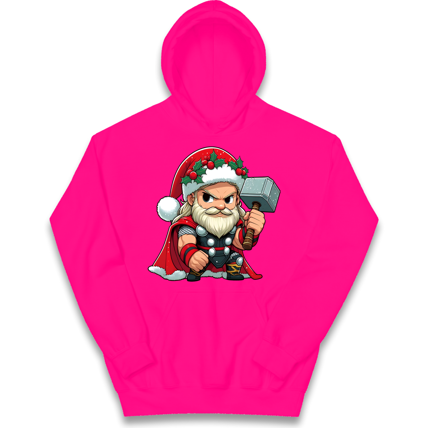 Thor Santa kids hoodie