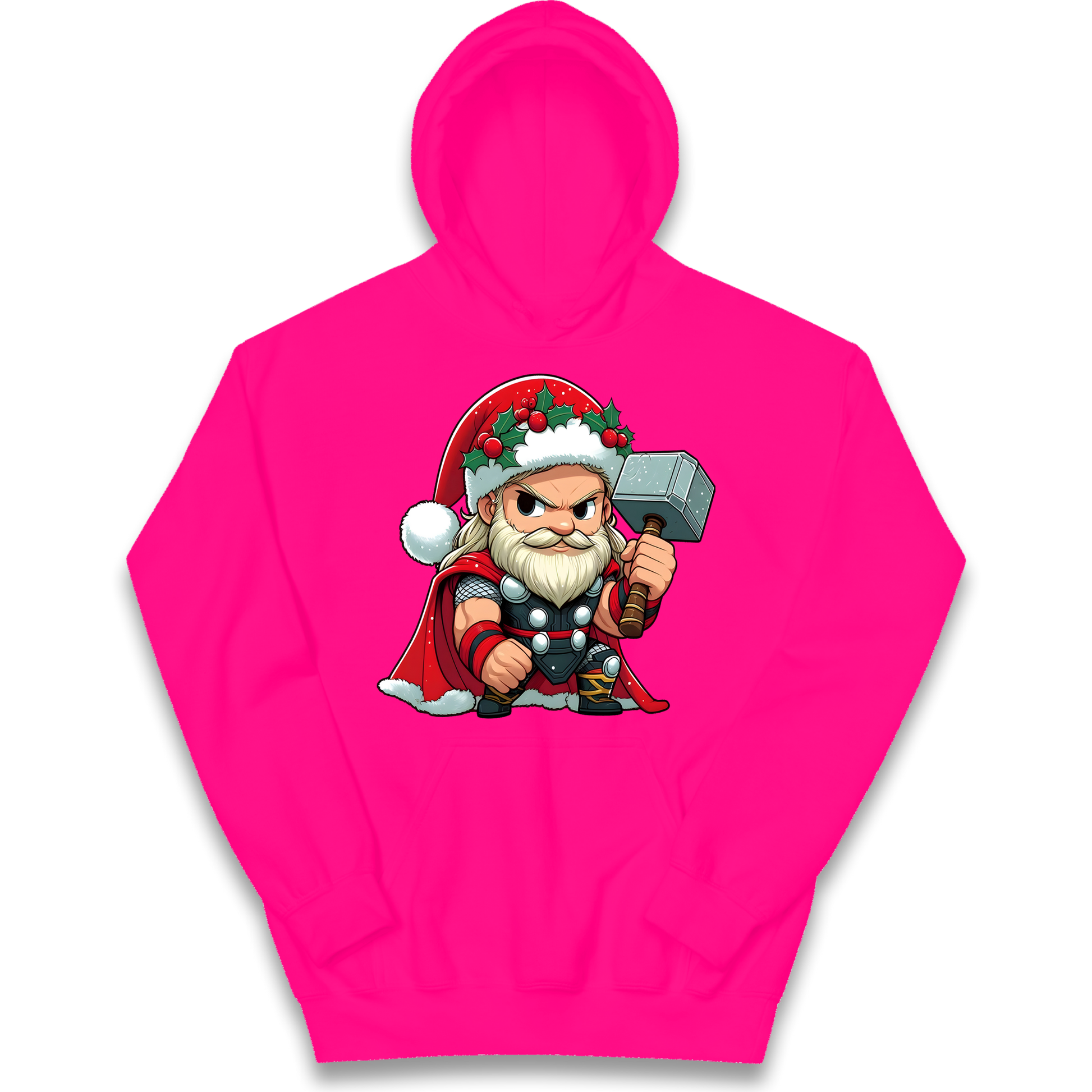 Thor Santa kids hoodie