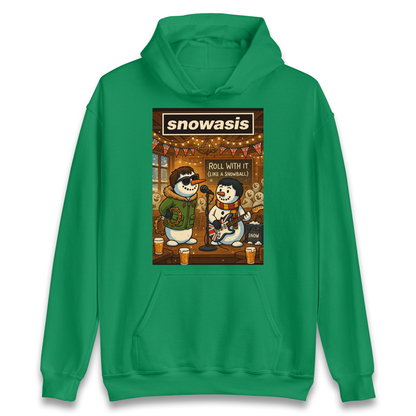 Snowasis Roll Christmas Hoodie