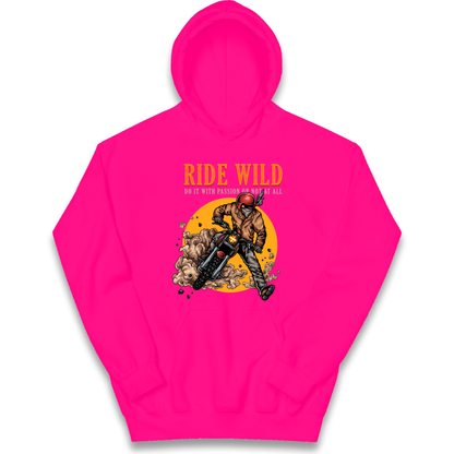 Ride Wild kids hoodie