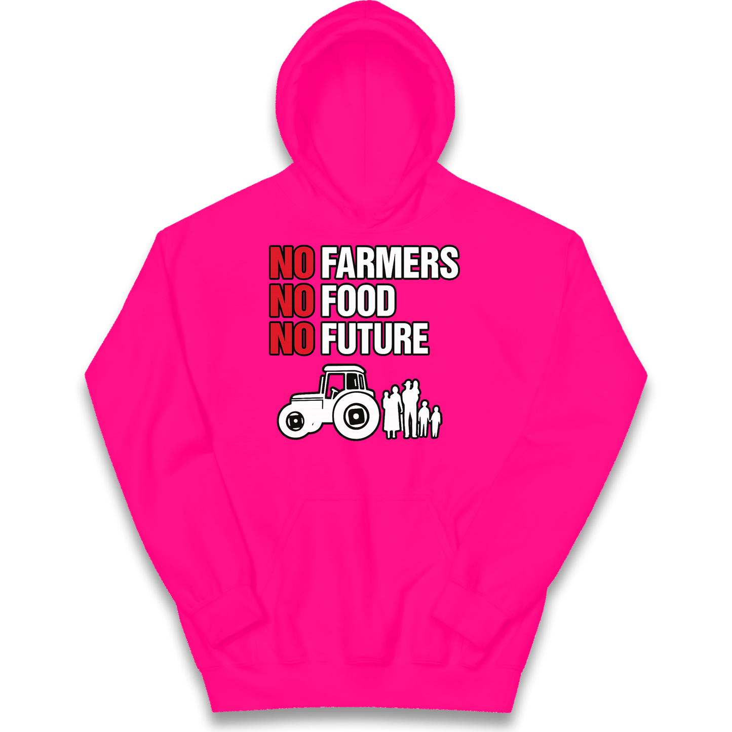 Farmers Agricultural Inheritance Tax Protest kids hoodie