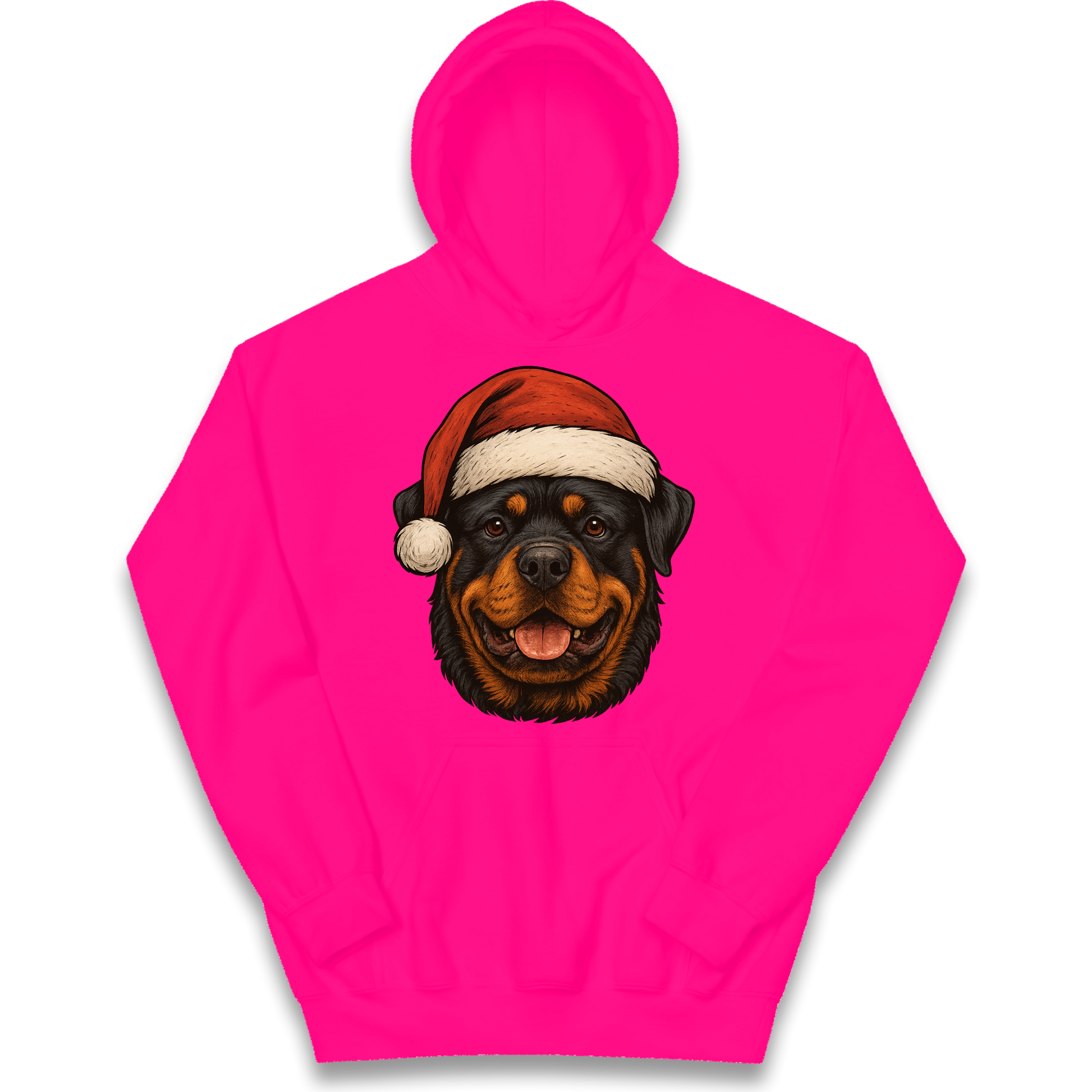 Rottweiler Christmas Kids Hoodie