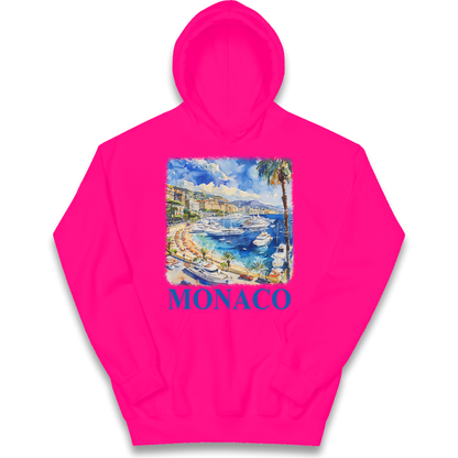 Monaco Painting kids hoodie