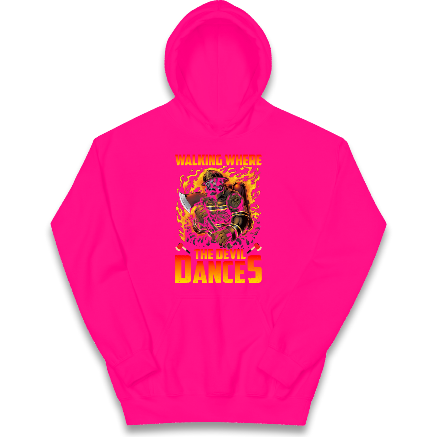 Walking Where The Devil Dances kids hoodie